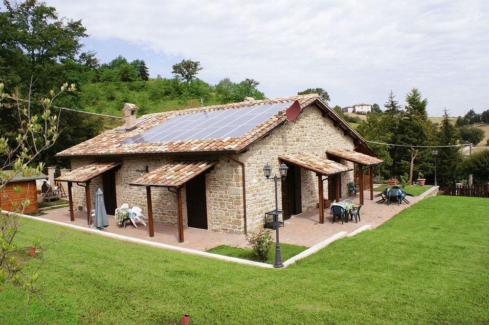 Agriturismo Ponte Di Riocchio 구비오 외부 사진